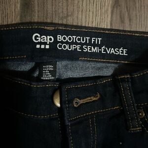 Gap bootcut jeans like New size 26 I’ve never worn so NWOT .